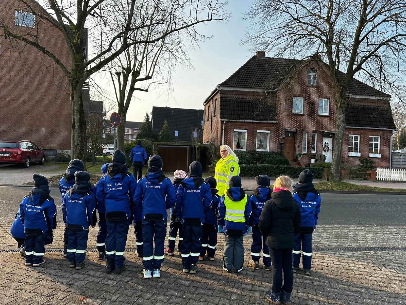 Verkehrserziehung mit der Polizei Lauenburg