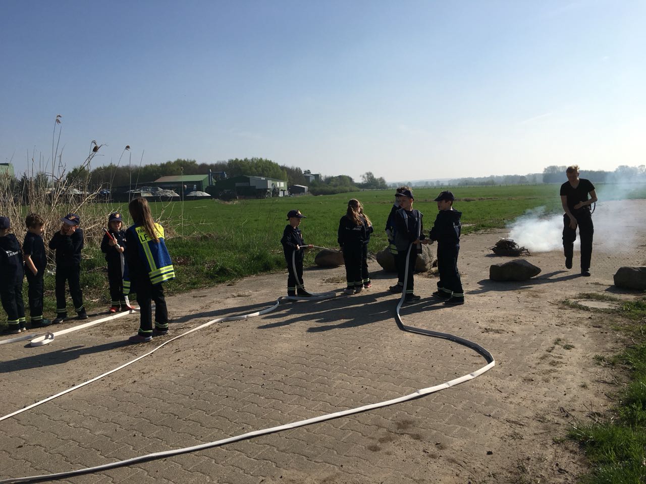 Brand-Übung