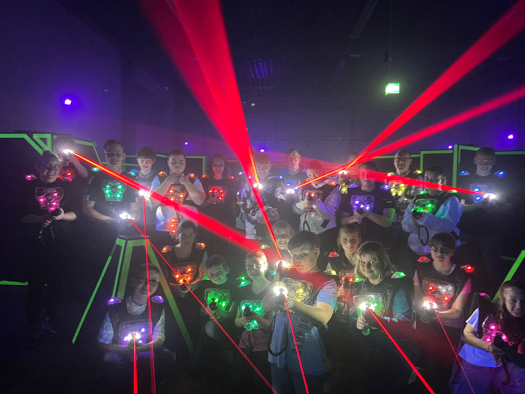Weihnachtsfeier Lasertag